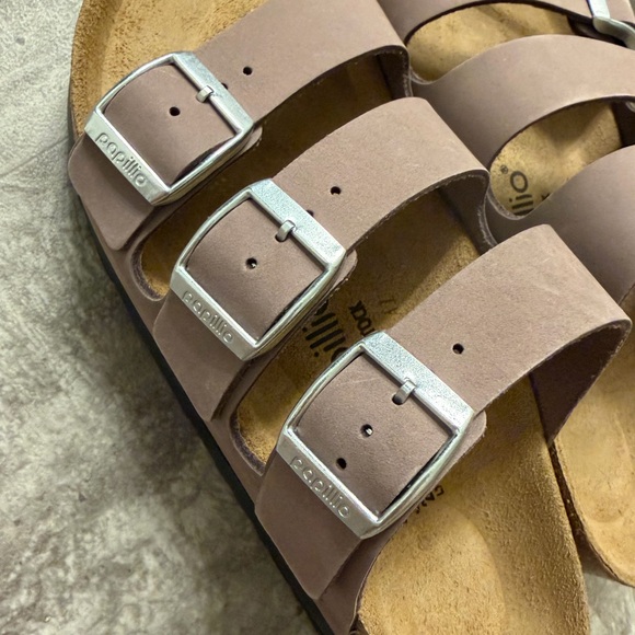 Papillio by Birkenstock Florida Flex Platform Triple-Strap Sandals 38 - Picture 4 of 8